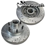 1973-1987 C10 Blazer Squarebody Front 1.25 Rotors Discs Drilled & Slotted 6X5.5. Fixed Price $245.00.