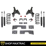 Maxtrac 4"/6" Drop Lowering Kit K330546L-6 For 1988-1991 Chevy C2500 V6 2WD Std. Fixed Price $1065.02.