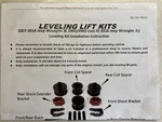 Ksp FRONT+3" Rear Full Suspension Lift Kits Shock Extenders For Jeep Wrangler. Fixed Price $84.95.