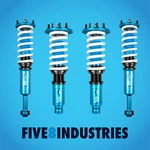 FIVE8 Industries Coilovers Height Adjustable For Honda Accord 1998-2002 Cf Cg. Fixed Price $697.00.