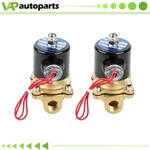 2PC 3/8"NPT Air Suspension Valve Solenoid Brass Electric For Train Horn. Fixed Price $32.25.