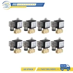 Electric Solenoid Air Ride Suspension Valve Brass 8PCS 1/4" Npt 110-120V N/c. Fixed Price $68.67.