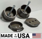 Sr Front Spring Ride Mounting Bracket Set Airbag 1965-1972 Mercedes W108. Fixed Price $95.00.
