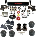 Complete Fastbag 3/8" Air Ride Suspension Kit Bags Blk Fits 1982-88 Chevy G-body. Fixed Price $1709.96.