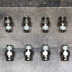 Numatics F-INB103-308-021 3/8" Tube X 1/4" Npt Push-in Adapter *lot Of (8). Fixed Price $29.95.