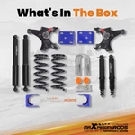 Front 5" Rear 6" Drop Kit For Chevrolet Gmc C1500 1988-1998 W/lowering Shock. Fixed Price $533.77.
