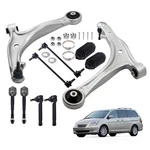 10X Suspension Kit Front Lower Control Arms Tie Rods For Honda Odyssey 2005-2010. Fixed Price $154.89.