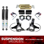 7.5"/4" Lift Kit For 2007-2013 Chevy Silverado Gmc Sierra 2WD 6LUG W/ Bilsteins. Fixed Price $1297.70.