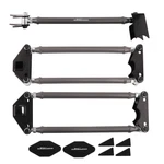 Adjustable Weld On Parallel 4 Link Kit For Classic Car Air Ride Bars Set. Fixed Price $166.69.