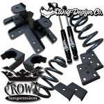 Crown 2007-2018 Sierra Silverado V6 3" Front 5" Rear Lowering Drop 2WD & 4WD. Fixed Price $650.00.