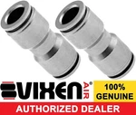 Push To Connect/ptc Union/joint Straight Fitting For 3/8" Od Hoses 2PK VXA8238-2. Fixed Price $11.68.