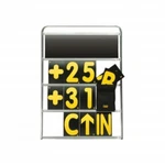 Omp NC0-1068, Pit Board 4 Row Alum Frame 100X72CM High Performance & Racing Part. Fixed Price $313.49.