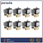 Brass 8PCS 1/4" Npt 110-120V Electric Solenoid Air N/c Ride Suspension Valve. Fixed Price $75.48.