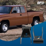 Adjustable 2" Drop Shackles Lowering Kit For Dodge Ram 2500 3500 1994-02. Fixed Price $68.26.