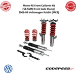 Godspeed Monors Coilover Kit For 06-09 Volkswagen Rabbit (MK5) 54.5MM Front Axle. Fixed Price $795.00.