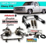 Ridetech Air Suspension System, 1973-1987 Chevy C10, Gmc C15, Compressor Sys, A6. Fixed Price $9095.00.