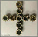 105X6 Weatherhead Steel Flare Tube Nut 3/8" Od Brake 5/18-18 Thread Lot Of 9. Fixed Price $9.99.
