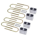 Universal Leaf Spring Lowering Block Kit 2" Drop W/ U-bolts & Hardware Set Of. Fixed Price $88.99.