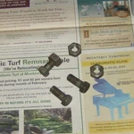 1940S 1950S Lower A-frame Bolts Buick Caddy Pontiac Oldsmobile Chevy Gm. Fixed Price $15.00.