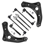 8PCS Front Lower Control Arm Ball Joint Sway Bar Link For 2012-2019 Nissan Versa. Fixed Price $50.00.