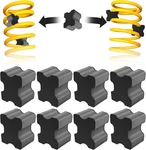 8PCS Rubber Coil Spring Spacers,heavy Duty Front Booster Kit For .... Fixed Price $20.74.
