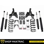 Maxtrac 3"/5" Lowering Kit KS330535L-8 For 1988-1991 Chevy C2500 V8 2WD Std Cab. Fixed Price $977.08.