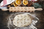 Norwegian Moose Dog Gray - Body, Engraved Rolling Pin, Valek (large), De. Fixed Price $36.84.
