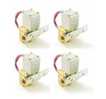 4 Smc 3/8" Npt Brass Air Valve Solenoid W/ Mounting Bracket - VXD232BZ1DBXB, 12V. Fixed Price $176.00.
