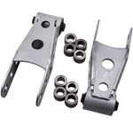 2''-3" Rear Drop Shackles Kit For Chevy Silverado Gmc Sierra C1500 1988-18. Fixed Price $38.65.