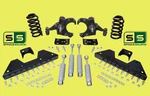 4" / 6" Lowering Drop Kit+shocks Notch For 73 - 87 Chevy Gmc C10 C15 1.0" Rotors. Fixed Price $764.75.