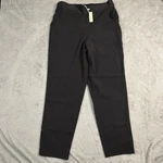 Nwt Max Studio Womens Black Pull On Ankle Pants Elastic Back Size Large 1710G01. Fixed Price $29.00.