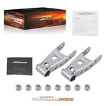 2-3" Rear Lowering Drop Shackle Kit For Gmc Sierra 1500 1/2 Ton 2007-2018. Fixed Price $40.90.