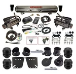 X-series Stainless Tank SS7 Bags Kit W/airlift 27685 3P Fits 1958-64 Impala. Fixed Price $2949.92.