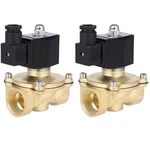 2PCS 1" Npt Valve Electric Solenoid Brass N/c Air Ride Suspension 12V. Fixed Price $54.89.