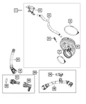 Genuine Mopar Air Pressure Sensor 05038851AC. Fixed Price $97.27.