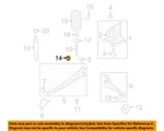 Ford Oem 08-24 E-150 Suspension Components-radius Arm Stopper 8C2Z3020A. Fixed Price $49.86.