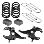 5" Front 4" Rear Drop Lowering Kit For Chevy S10 Gmc S15 V6 2WD 1982-04. Fixed Price $247.37.