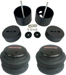 Front Cup Brackets & 2600 Bags Air Ride Suspension Fits 1988-98 Chevy Truck 2WD. Fixed Price $228.65.