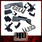 1992-1999 C1500 Suburban Lowering Drop 5"F 6"R Coils Spindles Flip Kit Cnotches. Fixed Price $559.90.