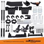 Maxpeedingrods 6" Lift Kit For Chevy Silverado Gmc Sierra 1500 4WD 1999-2006. Fixed Price $1657.68.