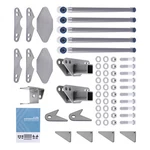 Weld Parallel 4 Link Suspension Kit For Classic Car Air Ride Bars Set. Fixed Price $158.78.