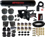Airmaxxx Ride Kit W/580 Dual Black Compressors & Tank Fits 1958-64 Impala. Fixed Price $1529.98.