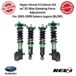 REV9 Hyper-street Ii Coilover Kit W/ 32-WAY Damping For 2005-2009 Subaru Legacy. Fixed Price $550.00.