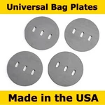 Gsi 4 Universal Bag Plates Lower Dual Single Ports D2500 And D2600. Fixed Price $25.00.