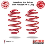 Pedders Heavy Duty Rear Springs Pair X-drag Fits 2004-2006 Pontiac Gto #PED-7843. Fixed Price $242.92.