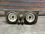 Air Lift Dual Needle Gauge 2" Diameter Used Bag Mount. Fixed Price $100.00.