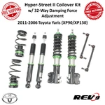 REV9 Hyper-street Ii Coilover Upgrade Kit For 06-11 Toyota Yaris (XP90/XP130). Fixed Price $565.00.
