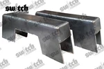 2007-2018 Chevrolet Silverado Weld In 4" Under Bed C-notch Frame Section. Fixed Price $253.80.
