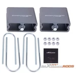 4" Drop Lowering Block Kit Billet Aluminum Leaf Spring With U-bolts & Hardware. Fixed Price $66.47.