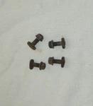 Gm Gto Chevelle Skylark+ Rear Axle Flange Retainer T-bolts. Fixed Price $18.00.